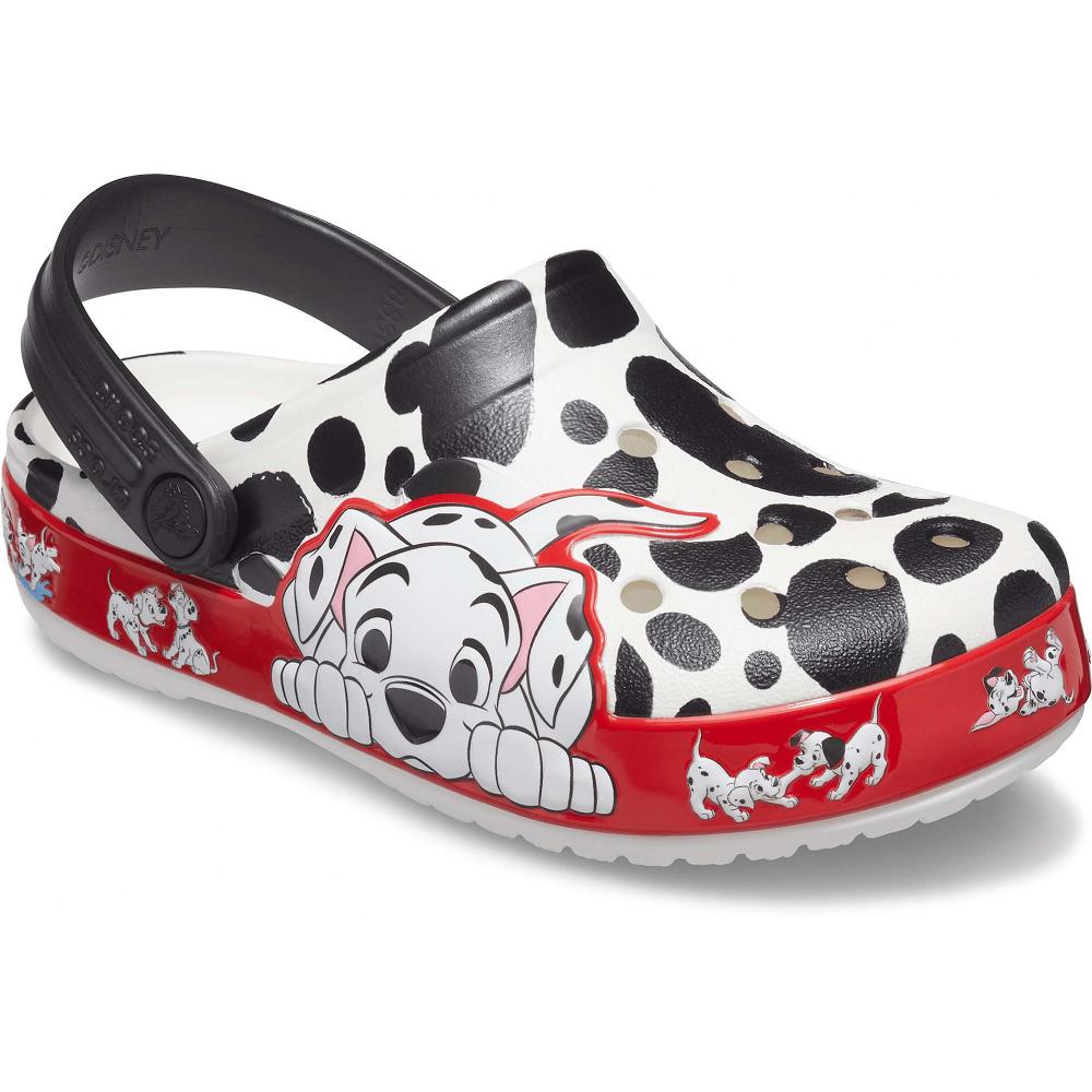 Sabots Crocs Fun Lab - Disney 101 Dalmatians Garcon Blanche | France 1402BEXC